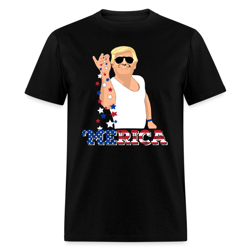 Trump Salt Bae T Shirt - black