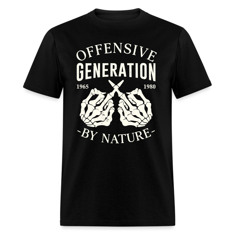 Offensive Generation X T Shirt - black