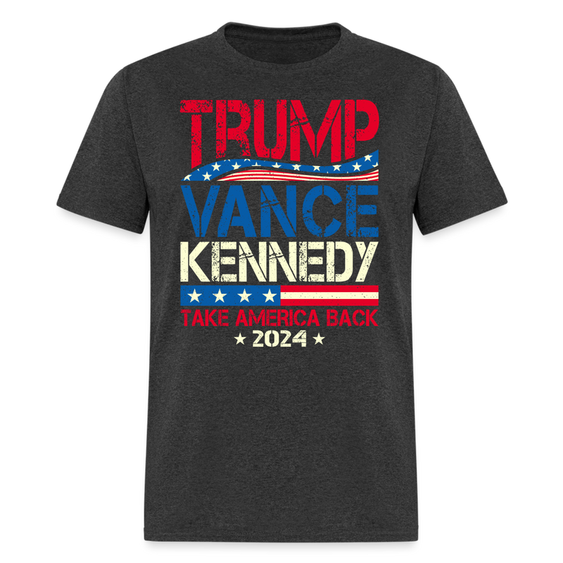 Trump Vance Kennedy T Shirt - heather black