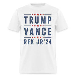 Trump Vance RFK JR 2024 T Shirt - white