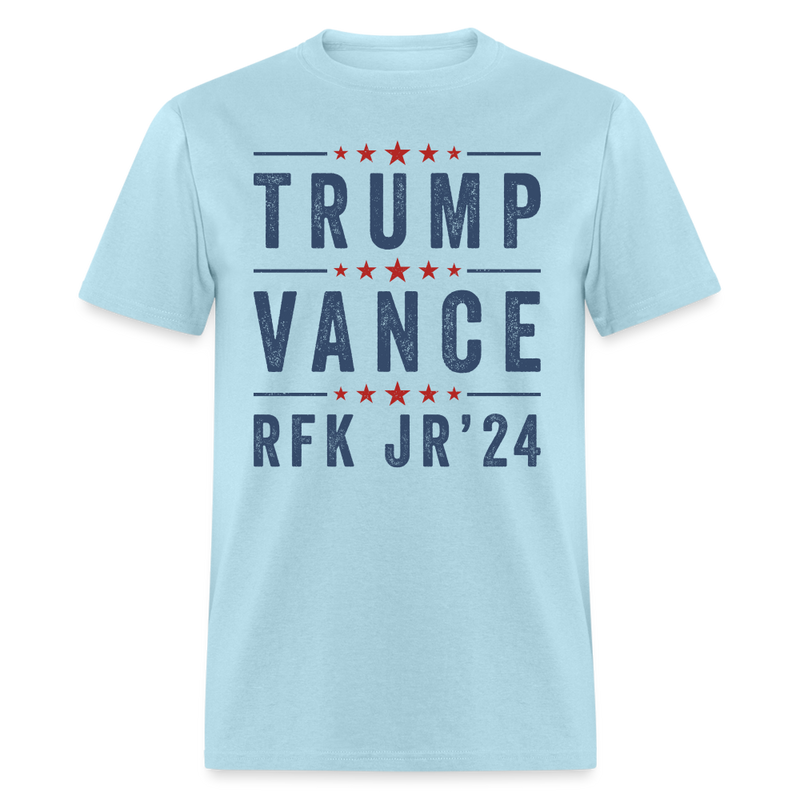 Trump Vance RFK JR 2024 T Shirt - powder blue