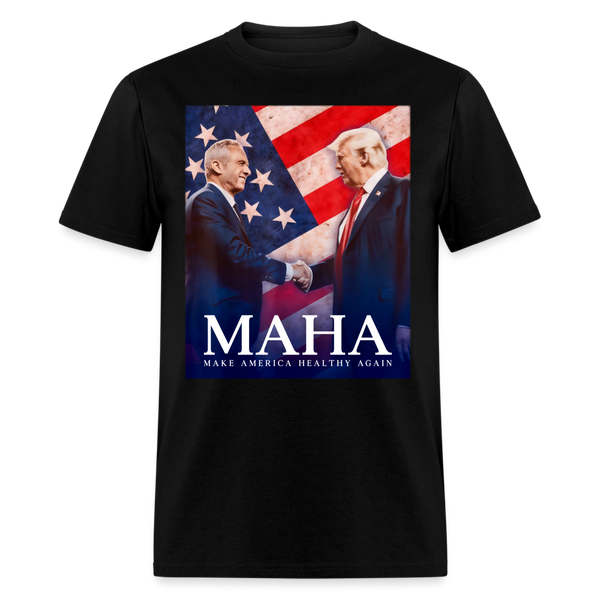 Maha Make America Healthy Again T Shirt - black