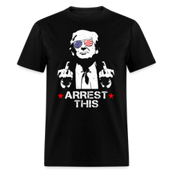 Arrest This T Shirt - black