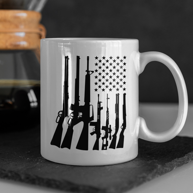 USA Guns Mug