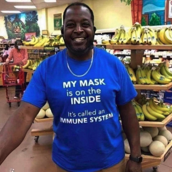 My Mask Is On The Inside T Shirt