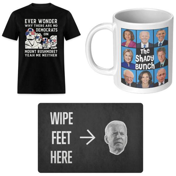 T Shirt + Mug + Doormat Bundle