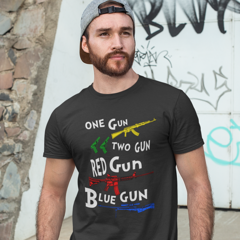 One Gun Two Gun T Shirt