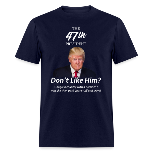 The 47th President T-Shirt - navy