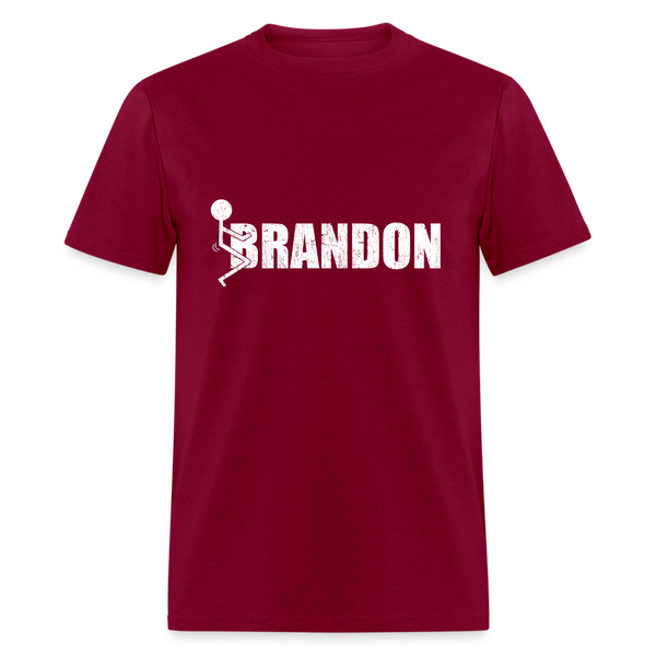 Brandon T-Shirt - burgundy