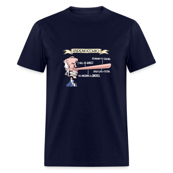 Bidenocchio T-Shirt - navy