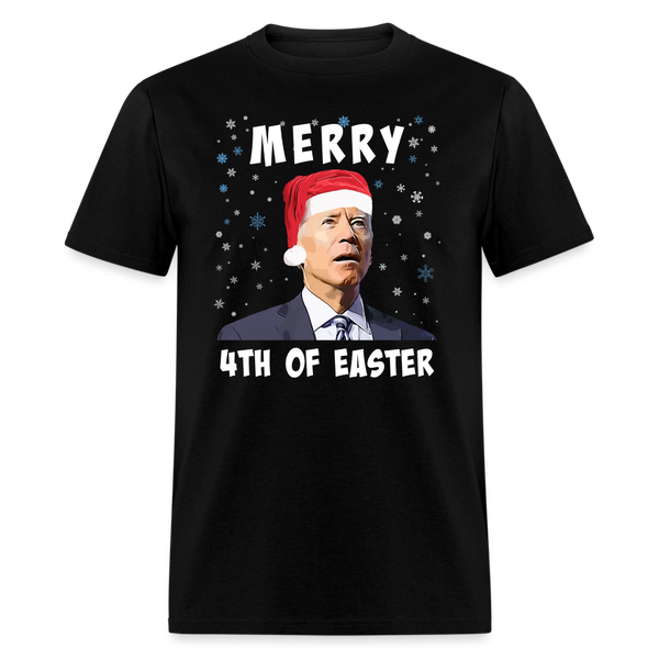 Merry 4th of Easter T-Shirt - black