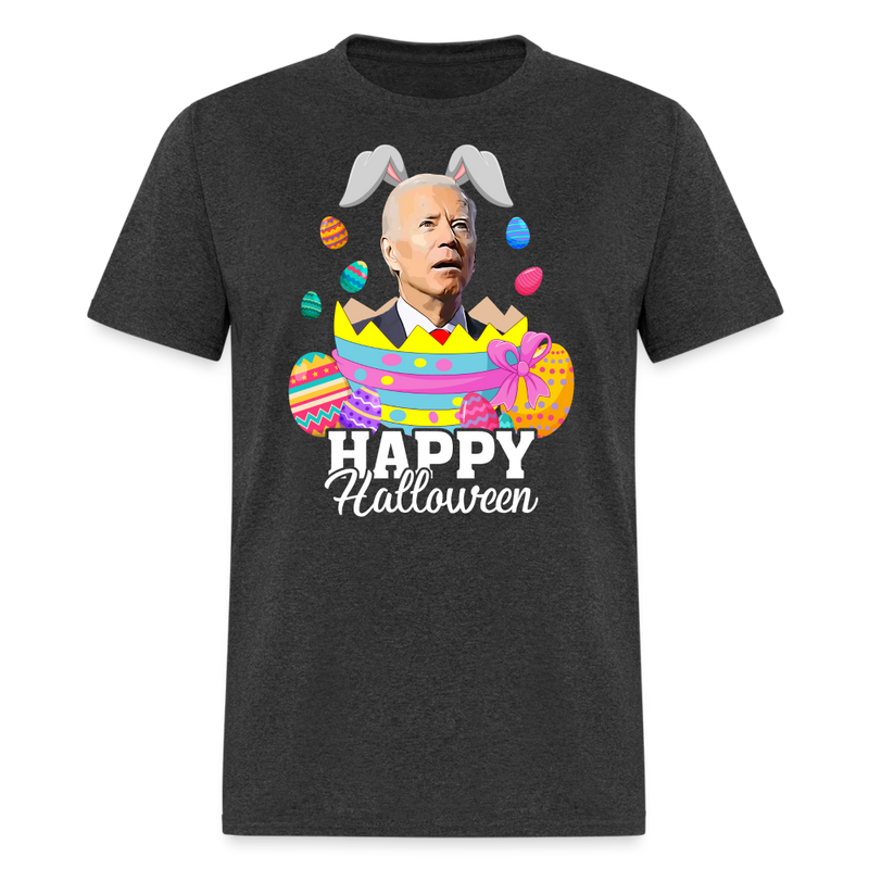 Happy Halloween Biden T-Shirt - heather black